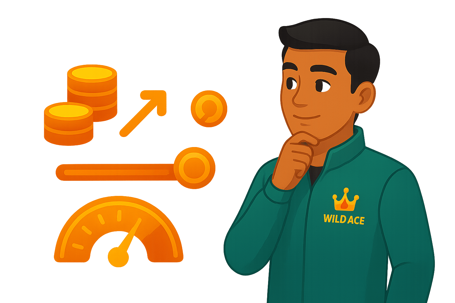 Wild Ace tactics and betting systems art