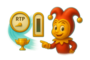 Wild Ace RTP volatility meters